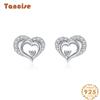 Tancise 925 Sterling Silver Zircon Earrings Drop Earrings For Women Wedding Party Gifts