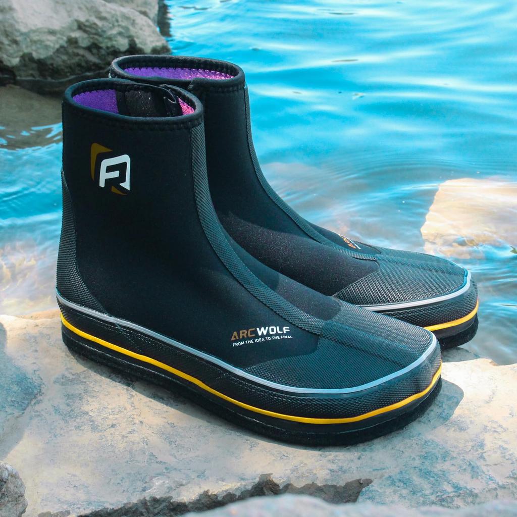 Обувь для рыбалки войлочная для горных пород, горных пород, ручьев, размер [ARCWOLF], подошва, ботинки, ручей, обувь, рыбалка, рыбалка, противоскользящая AFA-103 27,5