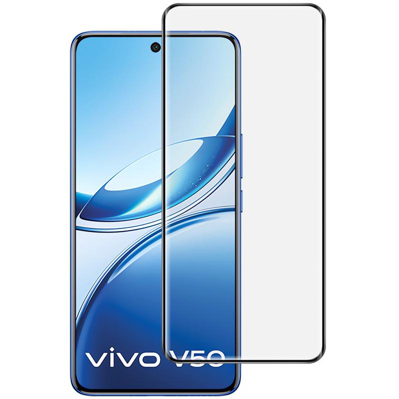 IMAK For Vivo V50e 5G/V50 5G Screen Protector Full Glue 3D Curved Tempered Glass Film with Positioning Frame