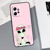 Мультяшный Чехол Космический Пришелец НЛО для Xiaomi Redmi Note 12 11 10 9 8 Pro 11S 10S 9S 12S Redmi 12 9C 10C 12C Задняя Крышка