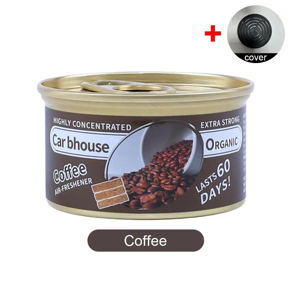1 шт. Автомобильный освежитель воздуха в баллончиках, древесная кофейная эссенция, автомобильный дезодорант, иностранные автомобильные принадлежности, новый автомобильный волокнистый ароматизатор Q6P0