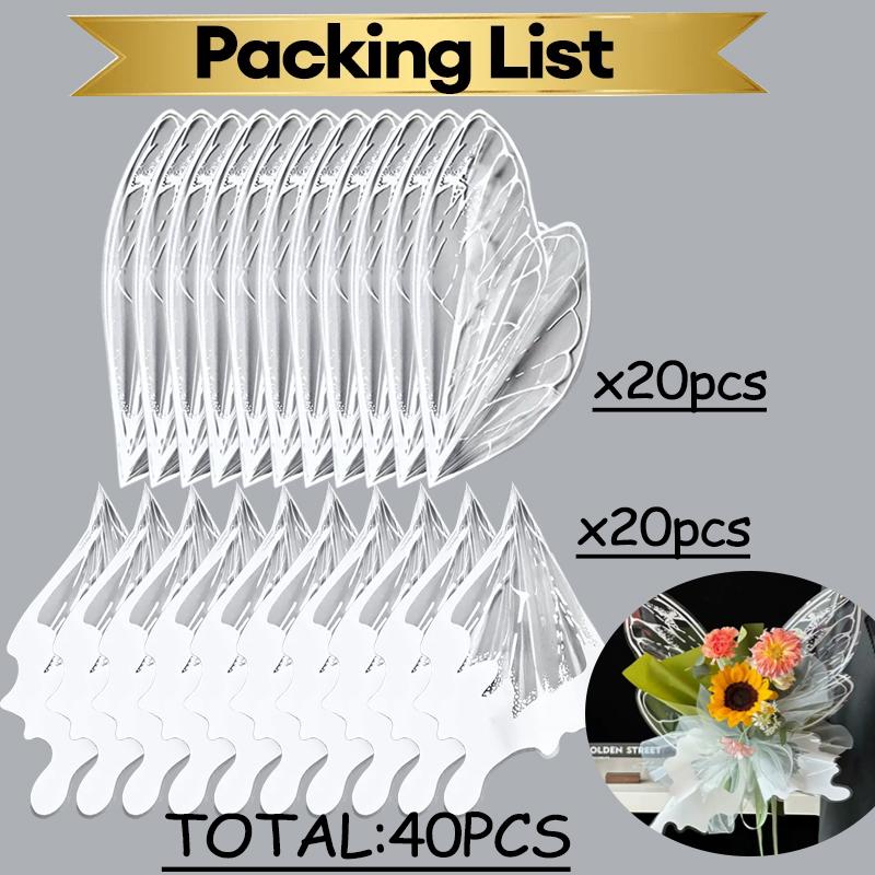 10 комплектов корейской упаковочной бумаги с бабочками и цветами, водонепроницаемая упаковочная бумага для букета роз для декора для свадьбы, дня рождения