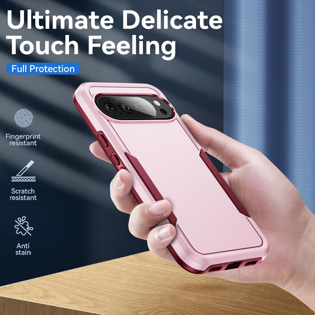 For Google Pixel 10/10 Pro Case PC + TPU Military Grade Drop Protective Phone Cover