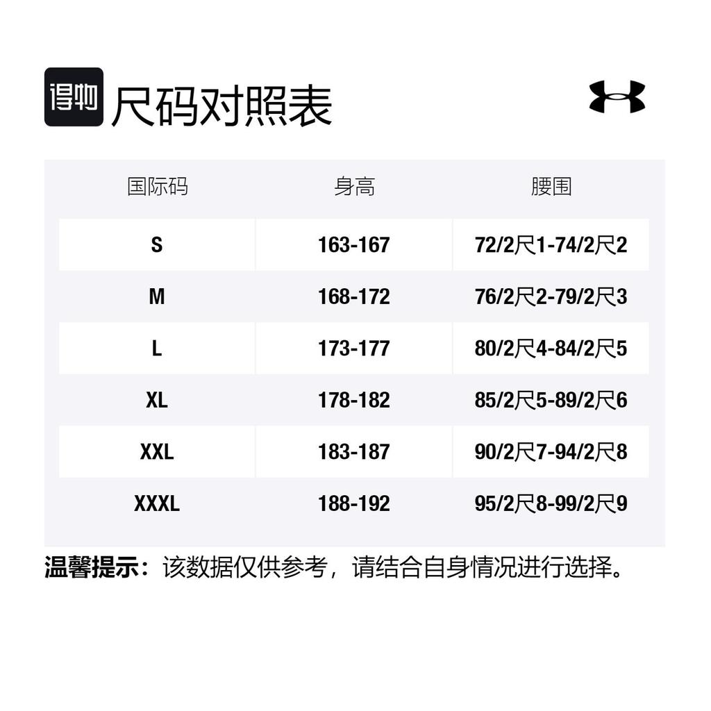Under Armour Спортивные брюки Rival мужские черные средние 1370357-001