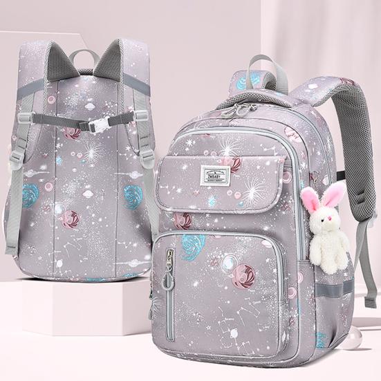 Школьный рюкзак с несколькими карманами, регулируемыми ремнями, большой вместимостью, прочный, выдерживающий нагрузку, книга