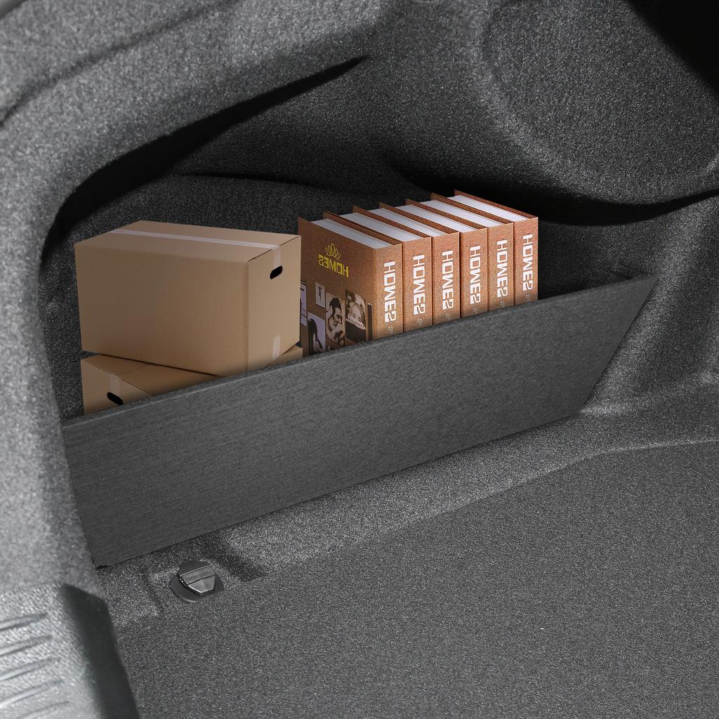 Car Trunk Storage Organizer Board For Mercedes-Benz E Class W213 2016-2023 Trunk Partition Separate Tail Stowing Box Accessories