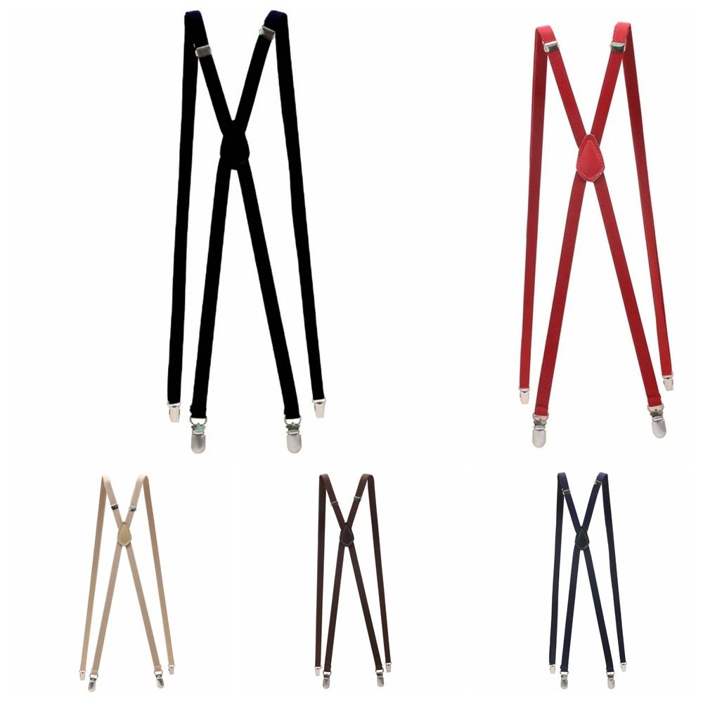 Ремень для брюк, подтяжки, зажим для брюк, эластичный ремень, модный мужской ремень