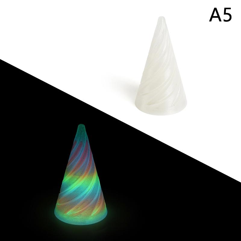 3D Printed Spiral Cone Toy Impossible Pyramid Passthrough Sculpture Pass Through Pyramid Toy Mini Vortex Thread Illusion