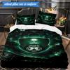 AS Saint Emblem 3pcs Bedding,Including 1pc Duvet Cover And 2pcs Pillowcases Perfect for Christmas,Ideal for Bedroom, Dormitory