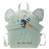 Toddler Backpack Kindergarten Koala Bear Preschool Adjustable Straps Chest Safety Clip Green Aida HER®