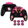 PlayVital Sweetheart Kitty Silicone Cover for Switch Pro Controller Cute Grip Joystick Grip and Protective Silicone Case for Switch Pro Controller -