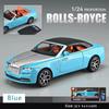 1:24 Rolls-Royce Dawn Car Model Simulation Alloy Convertible Sports Car Sound and Lighting Игрушечная машинка с инерционным механизмом для мальчика Подарочная коллекция украшений