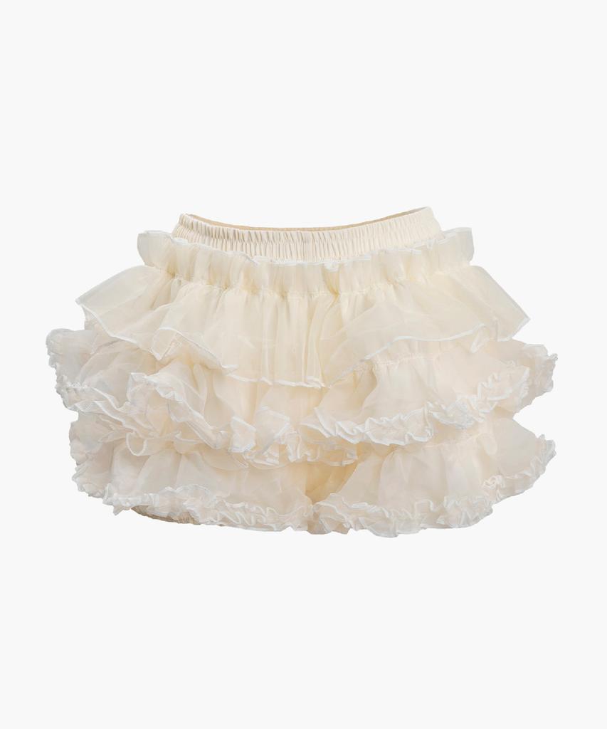 Rough Neck Tutu Pants Skirt Cream