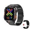 QTLLBT Sports Smartwatch, Built-in Flashlight, More Than 100 Activity Modes, Call and Message Reminders