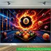 2D Flat Backdrop1pc Display Backdrop Banner Polyester Wall Decor For Living Room Bedroom Office Outdoor Decor Holiday Gift