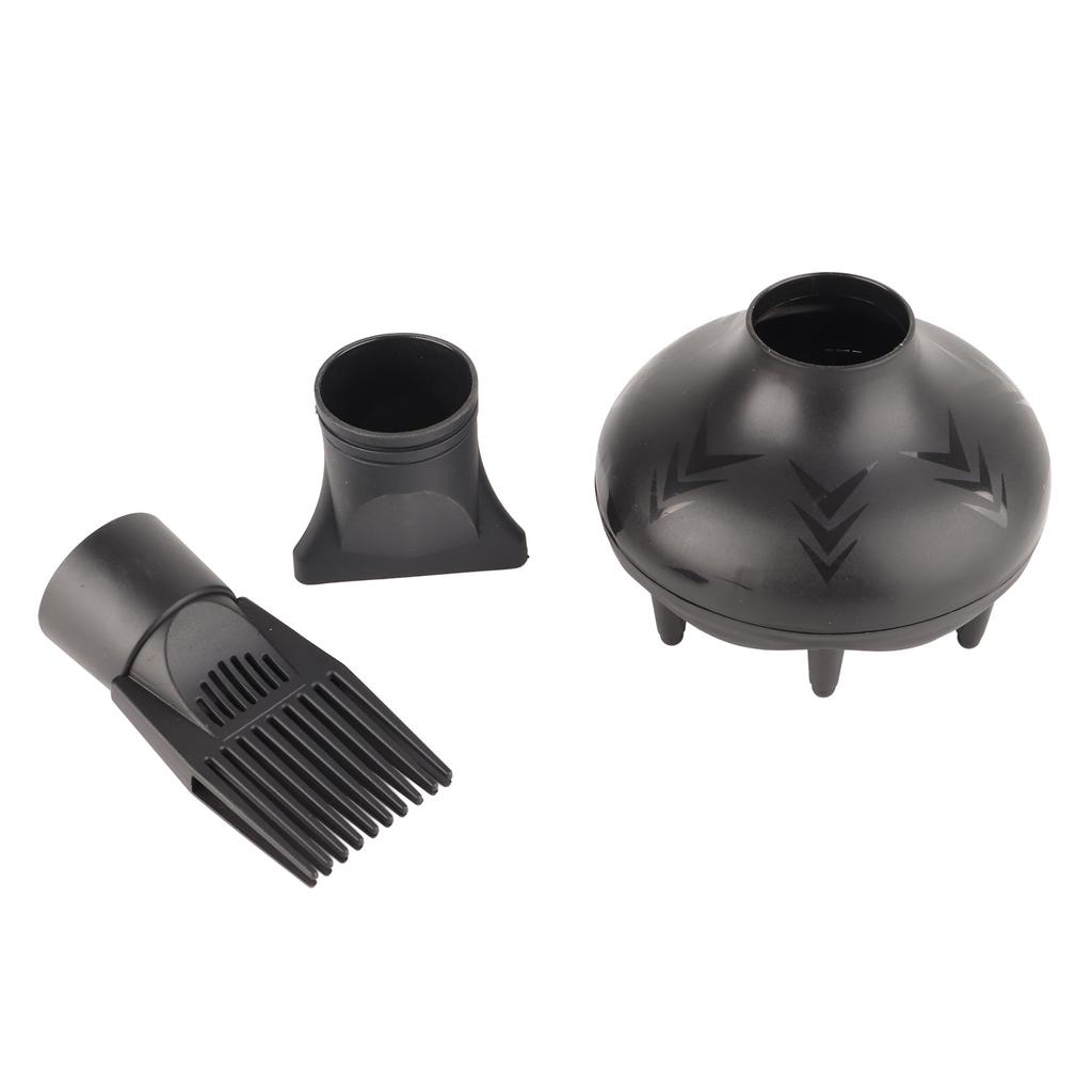 Набор насадок-диффузоров для фена, пластиковая насадка для фена, насадка-гребень для фена, 3 шт.