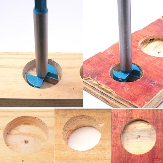 Резчик для отверстий Легко носить с собой Низкий уровень шума Плавное открытие Точное позиционирование Конструкция с тремя лезвиями Деревообработка Кольцевая пила Столярные принадлежности