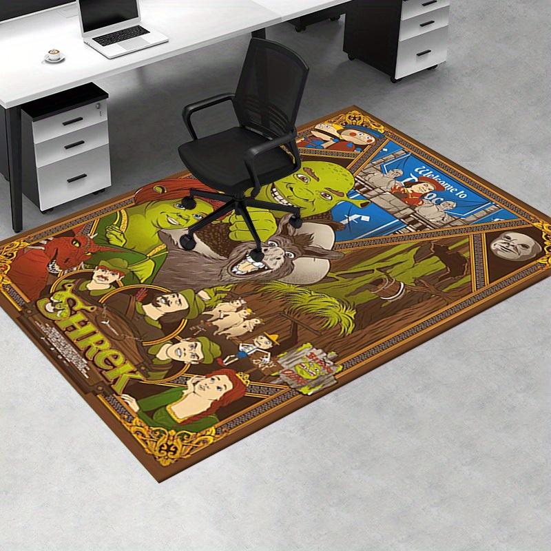 Shrek Donkey,Princess Office Carpet Soft Polyester Entrance Carpet Washable Non-slip Machine Washable Indoor Carpet Living Room Bedroom Dini