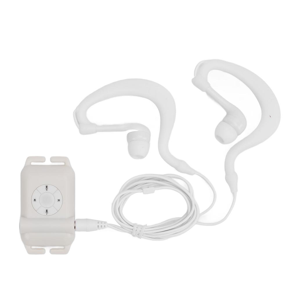 IPX8 Water Resistant MP3 Player with Headphones MP3 WMA Music Playback Music Player for Swimming Surfing Running