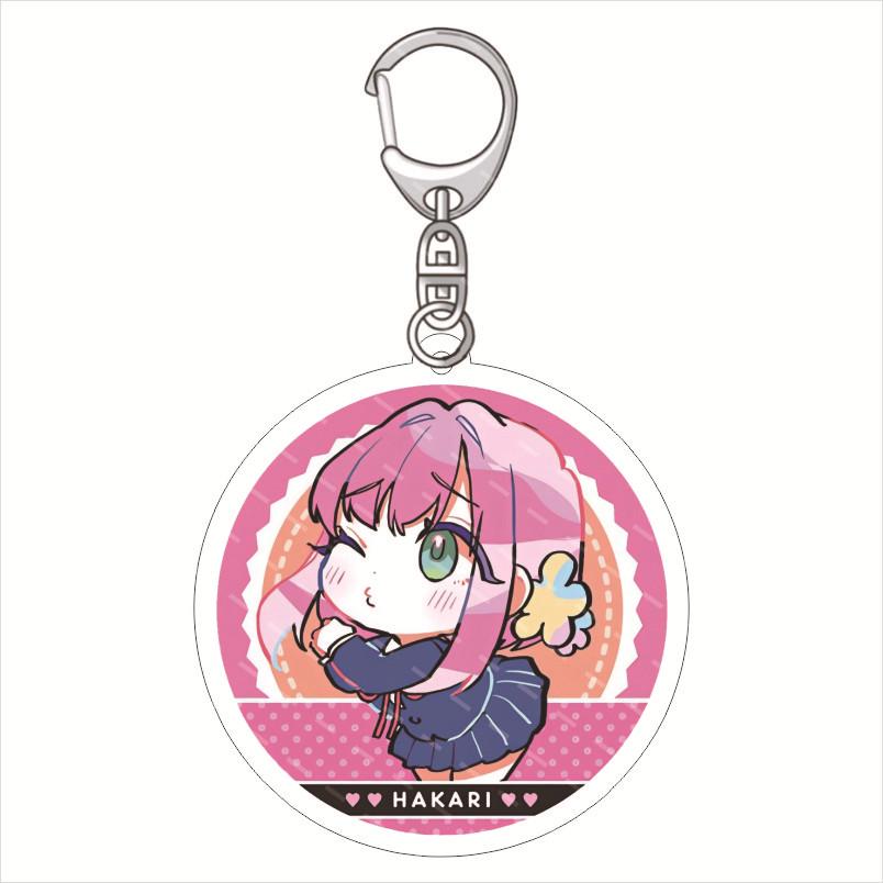 Aizumi Koinotaro & Hanazono Hikariko Keychain - 100 Girls' Favorite Acrylic Charm