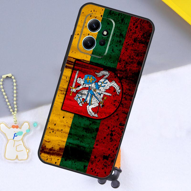 Lithuania Flag Lithuanian Case For Xiaomi Redmi Note 13 9 10 11 12 14 15 Pro Plus Cover For Redmi 15 C 14C 10C 12C 13C