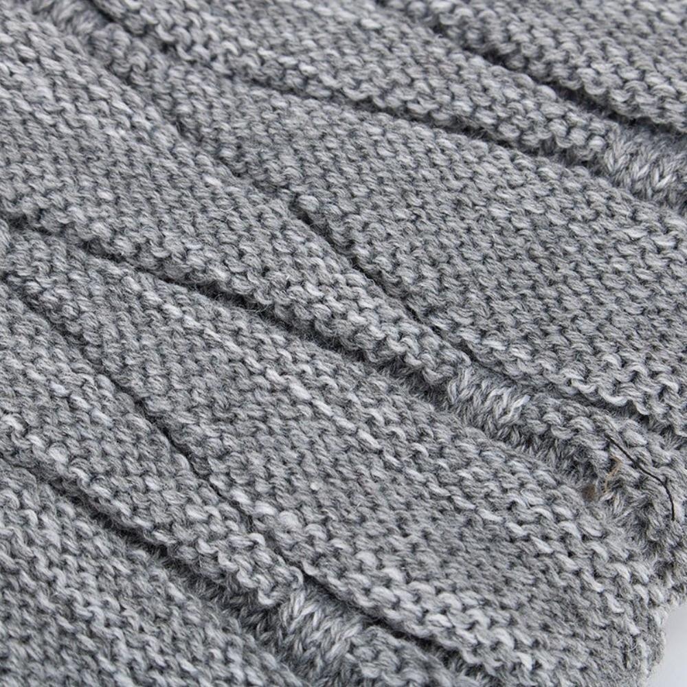 Woolen Woolen Hat Keep Warm Beanies Cap Casual Knitted Pullover Hat Girls