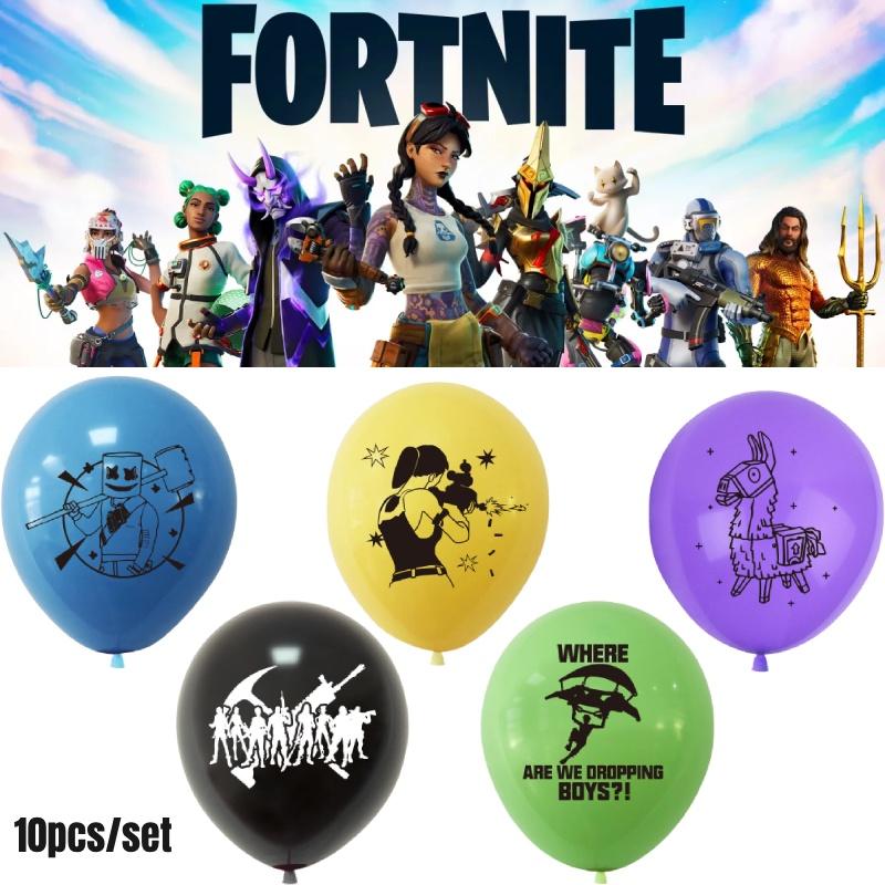 Украшения для дня рождения в стиле Fortnite Латексные шары Бестселлер для международной торговли