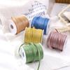 120m/roll Paper Threads Sunhat Beach Bag Hand-Knitted Yarn For Knitting Crocheting Polyester Fiber Thread Gift Wrapping Rope 50g