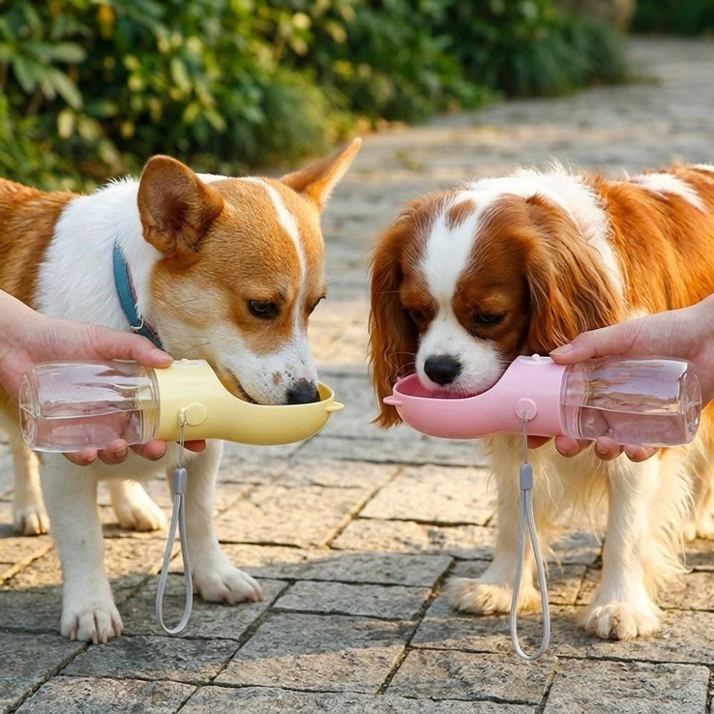 Dishwasher Safe Pet Water Bottle Leak Proof Portable Pet Drinker Outdoor Activity