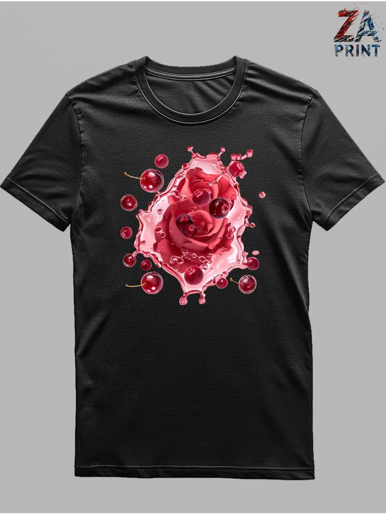 Flowers with berries T-shirt