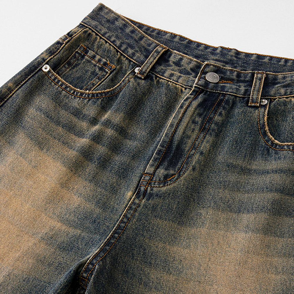 Мужские свободные джинсы y2k Vintage Casual Baggy Jeans Denim Pants Брюки Широкие брюки Джинсы для мужчин Streetwear