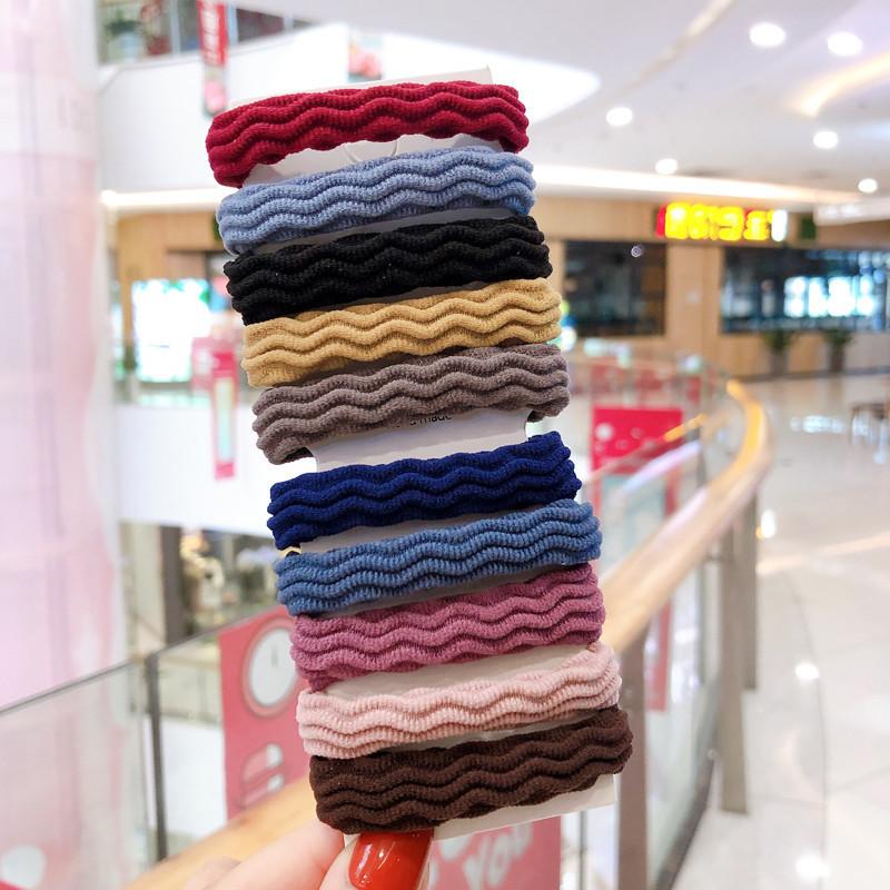 1/10/20pcs Women Elastic Hair Bands Girls Big Rubber Band Ponytail Holder Hair Accessories