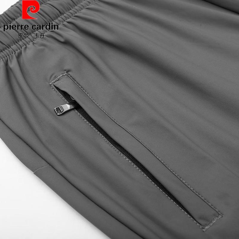 Pierre Cardin Мужские повседневные брюки из ледяного шелка, быстросохнущие
