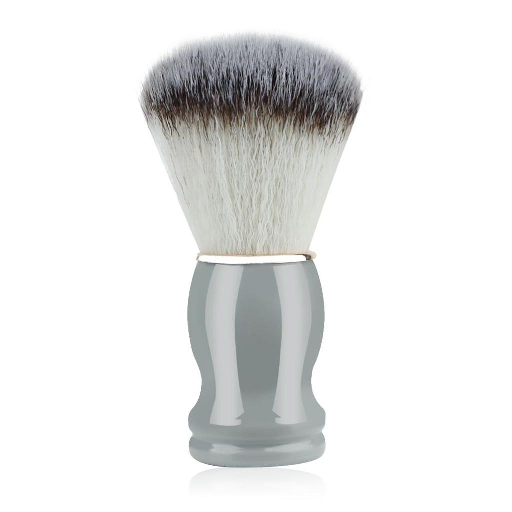 Мужская кисть для лица с мягкой щетиной - Классическая ручная кисть для бритья и намыливания для мыла или крема для бритья и ухода за бородой.