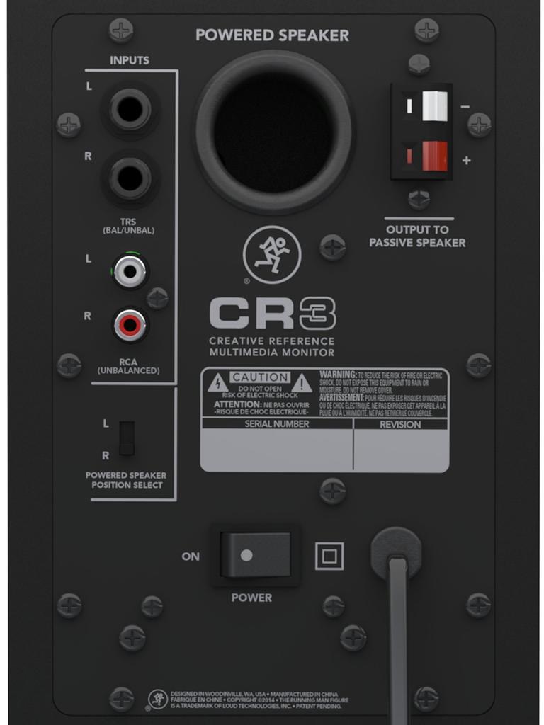 Mackie CR3 Monitor Speakers (Pair)