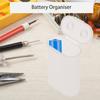 Convenient Battery Storage Case for 2pcs 21700 Batteries Secure &Organize Batteries with this PP Storage Case Box