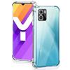 Для Vivo Y15S Y15A Y01 Чехол Прозрачный Противоударный Подушка безопасности ТПУ Силиконовый Мягкий Чехол для телефона Для VIVO Y15C Y10 V2120 Защитный Бампер