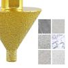 M10 Diamond Chamfer Router Bits Dia 38mm Milling Tile Cutter Marble Concrete Hole Saw Masonry Drilling Crowns Construction Tools