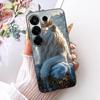 Чехол для Tecno Camon 50 4G CN5 Милый Лев Модный Расписной Чехол Мягкий ТПУ Чехол для Телефона Для Tecno Camon 50 Pro 4G CN5c Camon50 Fundas