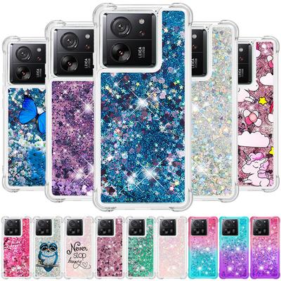Чехол 13T Pro для Funda Xiaomi 13T Pro Чехол Glitter Quicksand Dynamic Liquid Чехол для Xiomi 13T Xiaomi13T Pro Чехол для телефона Etui