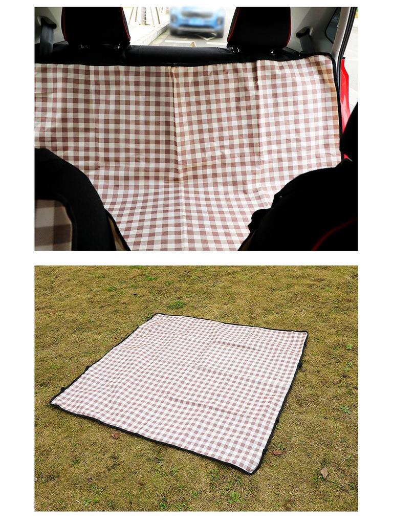 Waterproof Pet Car Seat Protector - Anti-Scratch Mat for Dogs and Cats