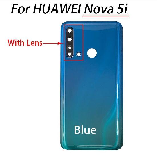 Для Huawei Nova 5i Pro задняя дверца батарейного отсека задний корпус с камерой