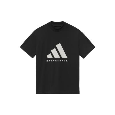 adidas Весна-лето 23 Chapter 03 Трикотажная футболка с логотипом Топы унисекс Черный IR8492