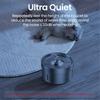 ROJECO Stainless Steel Pet Drinking Fountain Auto Cat Water Fountain Smart Pet Water Dispenser with Pump for Dog Cat Drink Bowl