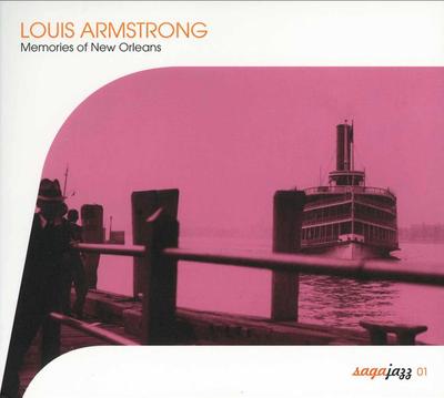 CD ЛУИС АРМСТРОНГ - Воспоминания о Новом Орлеане 0664362 Saga 2003 Япония Джаз Б/У