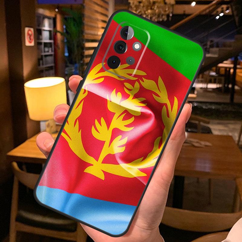 Чехол Флаг Эритреи для Samsung Galaxy A54 A34 A14 A52 A32 A12 A13 A33 A53 A15 A16 A36 A56 A26 A06 A35 A55