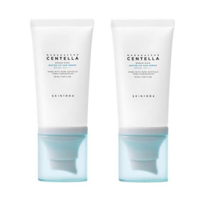 Skin1004 Мадагаскарская Центелла Hyalu-Cica Водостойкая Солнцезащитная Сыворотка SPF50+ PA++++ Солнцезащитное средство 100 мл