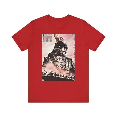Kagemusha Графический принт Искусство из фильма Куросавы Унисекс трикотажная футболка с коротким рукавом
