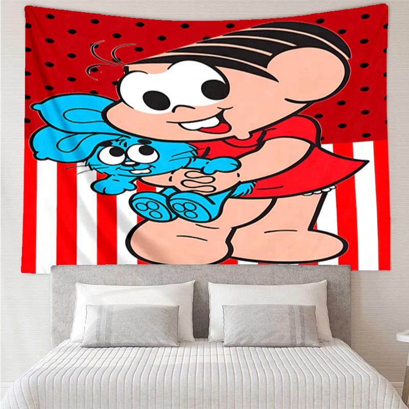 Friendship Monica Characters Tapestry, Unique Design Tapestry, Wall Decor for Bedroom,Livingroom, Playroom,Heartwarming Fan Holiday Gifts