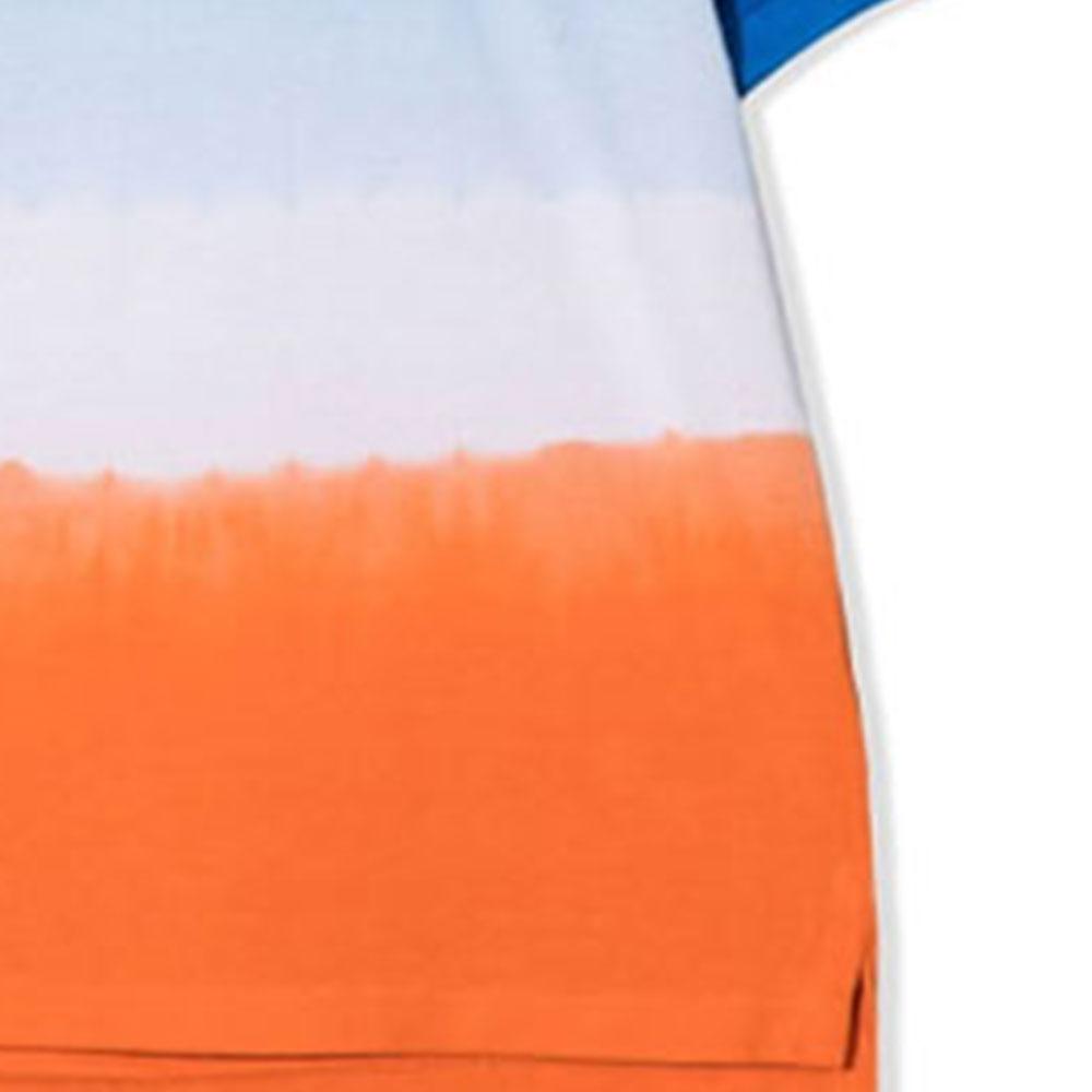 Футболка Polo Ralph Lauren Ss22 с вышитым логотипом в полоску с коротким рукавом, детские топы поло, многоцветные 323861030-001